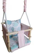 Leżaczki i huśtawki - Kubełkowa rosnąca huśtawka dla dzieci 5 wzorów Z3-W50 - miniaturka - grafika 1