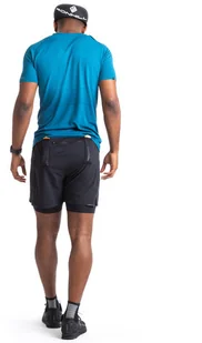 RONHILL RONHILL Koszulka biegowa męska TECH MARATHON SS TEE niebieska - Koszulki sportowe męskie - miniaturka - grafika 5