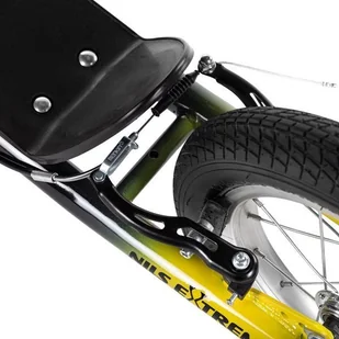 Nils Extreme WH118AN YELLOW 16/12" HULAJNOGA Z POMP. KOŁAMI - Hulajnogi - miniaturka - grafika 10