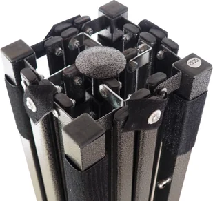 Expodom Namiot ekspresowy 3x3m  stalowy, Żółty, Bez ścian bocznych - Pawilony ogrodowe - miniaturka - grafika 3