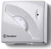 Regulatory i termostaty - Termostat naścienny beżowy 1P 10A 250V 1T.01.0 1T010 - miniaturka - grafika 1