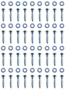 vidaXL Kotwy gruntowe, 12 szt., stal galwanizowana, kształt litery L - Narzędzia warsztatowe - miniaturka - grafika 6