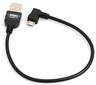 Kable USB - System-S 20 cm Micro USB 2.0 kabel kątowy 90 stopni wtyczka kątowa (prawa/męska) adapter - miniaturka - grafika 1