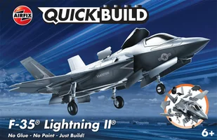 AirFix Model plastikowy F-35B Lightning II Quickbuild J6040 - Modele do sklejania - miniaturka - grafika 2