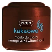 Balsamy i kremy do ciała - Ziaja Masło Kakaowe masło do ciała Omega 3 + Omega 6 + Witamina E 200ml 54372-uniw - miniaturka - grafika 1