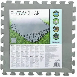 Bestway * marka niezdefiniowana Mata Piankowa Pod Basen 50 x 50 cm 58639 LT-10645-0 - Akcesoria do basenów - miniaturka - grafika 10