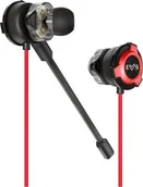 Słuchawki - Energy Sistem ESG 1 Czarno-Czerwone - miniaturka - grafika 1