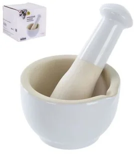 Orion Moździerz kamionkowy, biały, 8,5x5,8 cm - Pozostałe akcesoria kuchenne - miniaturka - grafika 2