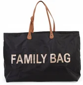 Akcesoria do wózków - Childhome Torba Family Bag Rodzinna Pojemna Czarna - miniaturka - grafika 1