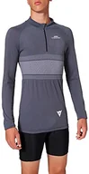 Bluzy sportowe męskie - Dainese Dainese męska AWA bluza z zamkiem błyskawicznym 3 MTB, ombre-niebieski, L 3899535_01B_L - miniaturka - grafika 1