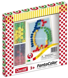 Quercetti mozaika pingwin 60 gwoździ Quercetti - Zabawki kreatywne - miniaturka - grafika 2