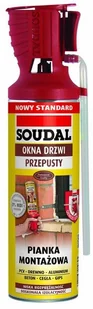 Soudal Soudafoam Pianka montażowa z aplikatorem Genius Gun 500 ml PIA-SF-1K-500 - Pianki montażowe - miniaturka - grafika 2