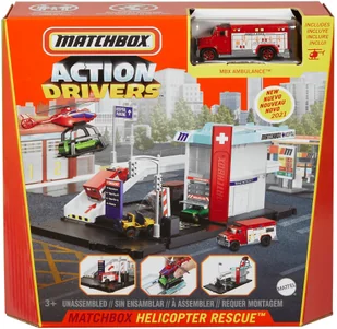 Matchbox Action Drivers Helikopter ratunkowy Nowa - Sport i wypoczynek - miniaturka - grafika 3