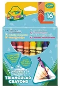 Przybory szkolne - Crayola Kredki świecowe trójkątne 16 szt JBCRYE0UF007726 [5713729] - miniaturka - grafika 1