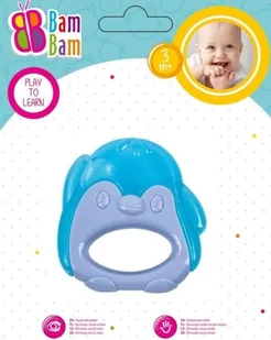 Bambam Gryzak pingwin 430919 - Grzechotki dla dzieci - miniaturka - grafika 2