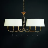 Lampy sufitowe - Mantra Iluminación 6-punktowa lampa wisząca Paola - miniaturka - grafika 1