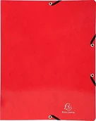 Segregatory - Exacompta pierścieniowy iderama z gumowym ściągaczem A4, 4 pierścienie, 15 MM, powlekany karton Manila, do wyboru 4 pierścienie 3130630518297 - miniaturka - grafika 1