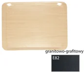 Akcesoria gastronomiczne - Cambro Taca gładka prostokątna 460 x 360 mm, granitowo - grafitowy | Capri CA3646/E82 - miniaturka - grafika 1