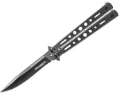 Noże - Boker Nóż składany motylek Magnum Balisong All Black (06EX402) 06EX402 - miniaturka - grafika 1