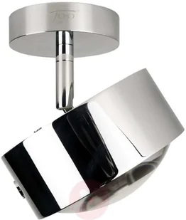Top Light Lampa sufitowa LED Puk Maxx Turn, chrom - Lampy sufitowe - miniaturka - grafika 2
