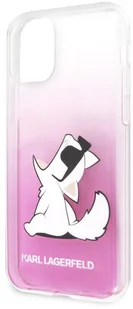 Karl Lagerfeld Choupette Fun Sunglasses - Etui iPhone 11 Pro (różowy) - Etui i futerały do telefonów - miniaturka - grafika 4