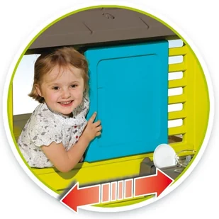 Smoby Pretty Domek Ogrodowy Smoby Dla Dzieci z Kuchnią 810711 - Place zabaw - miniaturka - grafika 5