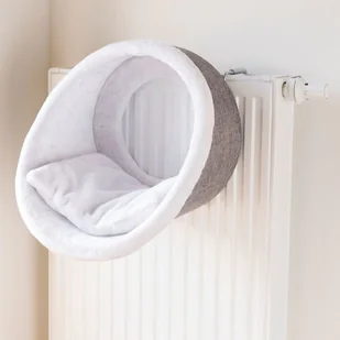 Trixie Legowisko dla kota mocowane na kaloryferze, 41,4x40x39cm, 43144 - Legowiska dla kotów - miniaturka - grafika 2