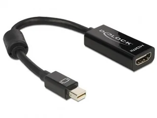 Delock adapter Displayport mini(M) -> HDMI(F) 18cm 65099 - Adaptery i przejściówki - miniaturka - grafika 7