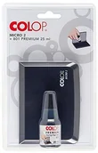 Tusz do pieczątek - Colop poduszka do stempli Micro 2 i kolorze Premium 801, czarny 151304 - miniaturka - grafika 1