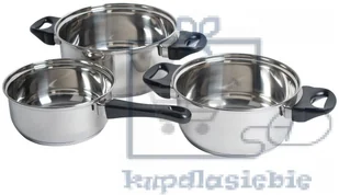 Bo-Camp Zestaw garnków ze stali nierdzewnej - Kuchnia turystyczne i akcesoria - miniaturka - grafika 2