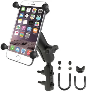 RAM Mount Uchwyt X-Grip montowany do ramy kierownicy lub do podstawy hamulca / sprzęgła w motocyklu do Apple iPhone 7 Plus (RAM-B-174-UN10) - Uchwyty samochodowe do telefonów - miniaturka - grafika 11