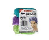 Pozostałe akcesoria fryzjerskie - Ponik's Ponik's jednorazowy czepek fryzjerski 10 szt. w op. 3 kolory P CZEPEK EC057 - miniaturka - grafika 1