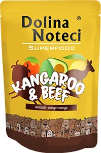 Dolina Noteci SUPERFOOD kangur i wołowina 10 x 300g karma mokra dla psa 44543-uniw - Mokra karma dla psów - miniaturka - grafika 2