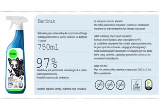 YOPE Płyn uniwersalny bambus 750 ml (YOP-010) - Środki do kuchni i łazienki - miniaturka - grafika 2