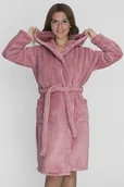 Akcesoria do bielizny - Tuva Home Ciepły damski szlafrok Liliana - miniaturka - grafika 1