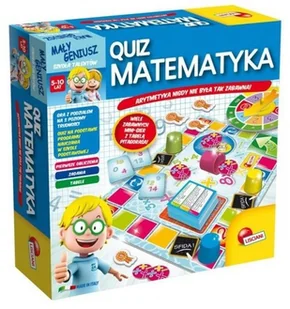 Lisciani Giochi Lisciani, Mały Geniusz, Quiz Matematyka, Gra Edukacyjna - Gry planszowe - miniaturka - grafika 4