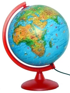 Globus podświetlany dla dzieci ze zwierzętami - Pomoce naukowe - miniaturka - grafika 2