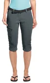 Spodnie narciarskie - Maier Sports damskie spodnie INARA Slim Capri, szary, XL, XXL 231007_949_46 - miniaturka - grafika 1