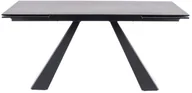 Stoły - Signal Meble MEBLE STÓŁ SALVADORE CERAMIC II SZARY/CZARNY MAT 120(180)X80 SALON/KUCHNIA/JADALNIA NOWOCZESNY/AWANGARDOWY SALVADORECII120 - miniaturka - grafika 1