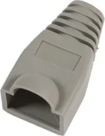 Wtyczki i adaptery - MicroConnect Boots RJ45 Grey 50pack KON503G - miniaturka - grafika 1