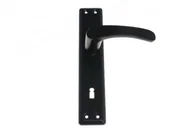 Klamki - Gamet s.a Klamka bramowa 90 K czarna - miniaturka - grafika 1