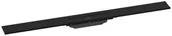 Syfony - Hansgrohe RainDrain Flex Odpływ liniowy przyścienny 90 cm czarny mat 56052670 - miniaturka - grafika 1