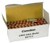 Baterie i akcesoria - Camelion Bateria AAA LR03 60-pcs box 11090003 - miniaturka - grafika 1