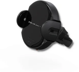 Qoltec Ładowarka indukcyjna samochodowa PRO z uchwytem iR | 15W | QC3.0 | USB typ C 51219 - Ładowarki samochodowe - miniaturka - grafika 3