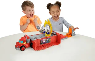 Fisher Price Price Price Blaze i megamaszyny Kaskaderska ciężarówka Zestaw 2w1 GYD04 GYD04 - Samochody i pojazdy dla dzieci - miniaturka - grafika 2