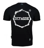 Kimona, stroje i obuwie - Octagon sklep T-SHIRT KOSZULKA OCTAGON Logo Smash czarna - miniaturka - grafika 1