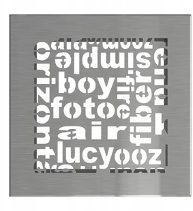 Parkanex kominkowa Abc szlifowana 17x17 wentylacyjna - Kratki wentylacyjne - miniaturka - grafika 2