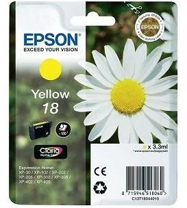 THI EPSON T1804 zamiennik WOX-E1804YN - Tusze zamienniki - miniaturka - grafika 2