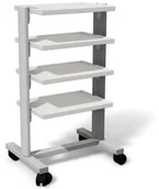 Meble i wyposażenie gabinetów medycznych - Juventas STA-05 stolik-wózek uniwersalny pod aparaty medyczne STA-05 - miniaturka - grafika 1