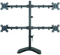 Części i akcesoria do laptopów - Techly Techly Ramię biurkowe na cztery monitory LED/LCD 13-27'' VESA 4x10 kg regulowane 027590 - miniaturka - grafika 1